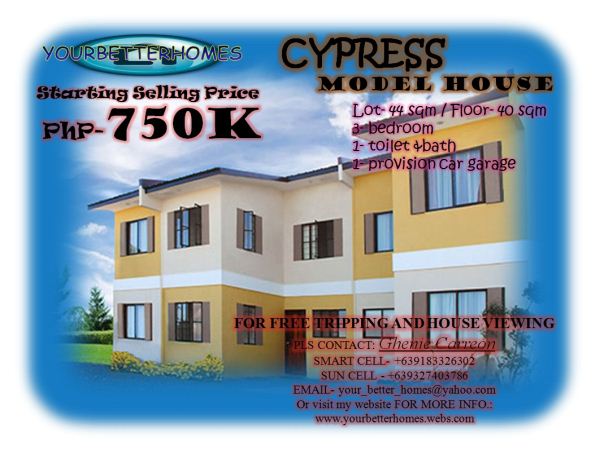 cypress model house