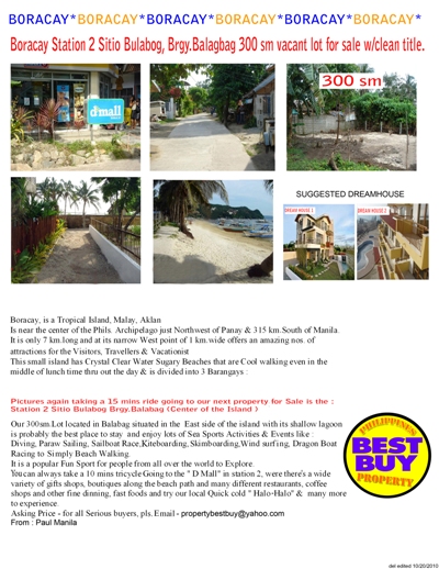 FOR SALE: Lot / Land / Farm Aklan