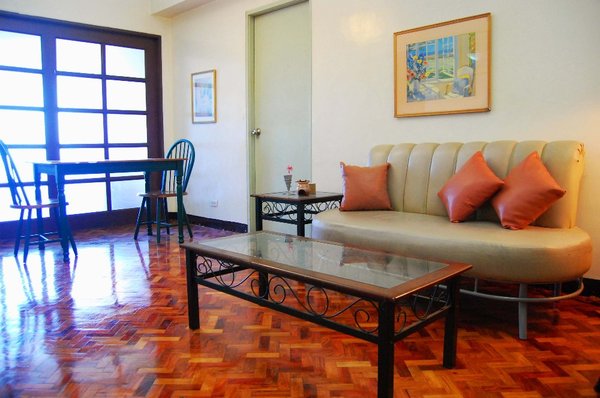 Megaplaza condominium, living room