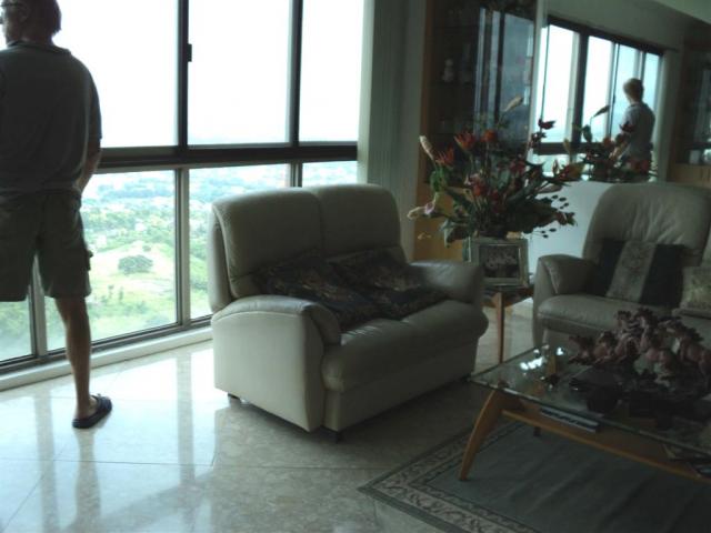 GLASS WALL IN LIVING AREA VIEWING OCEAN