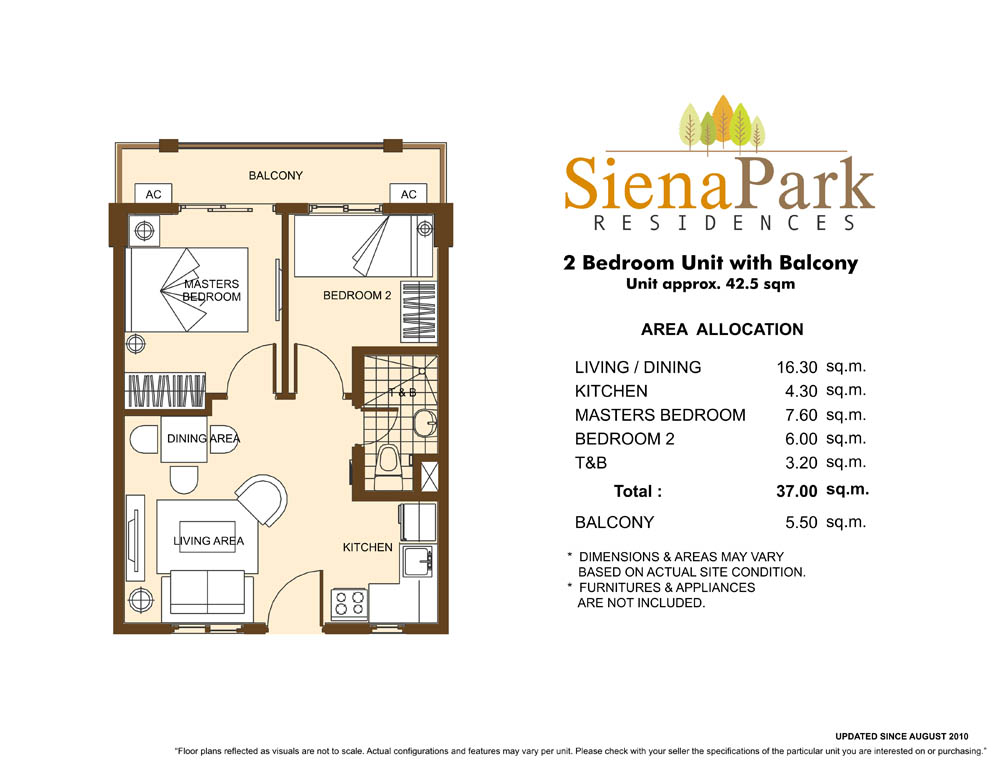 2BR MID UNIT 42.50SQM