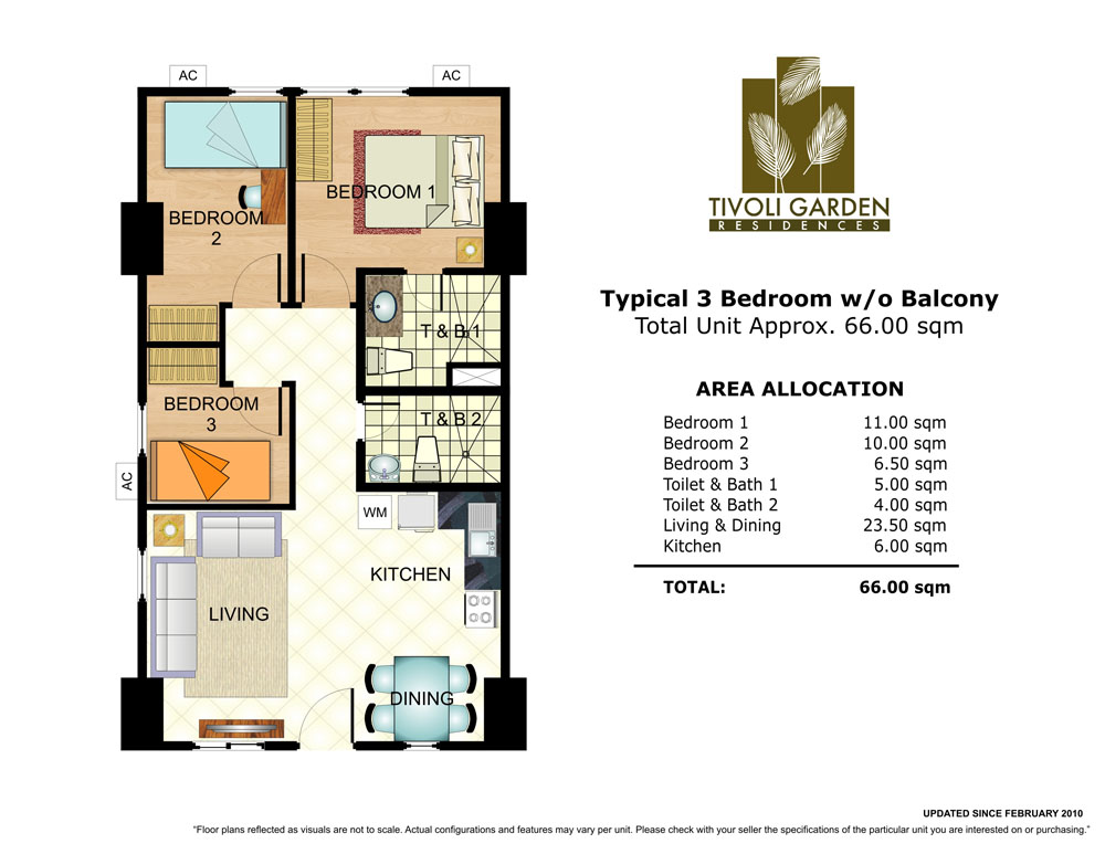 3br without balcony 66sqm