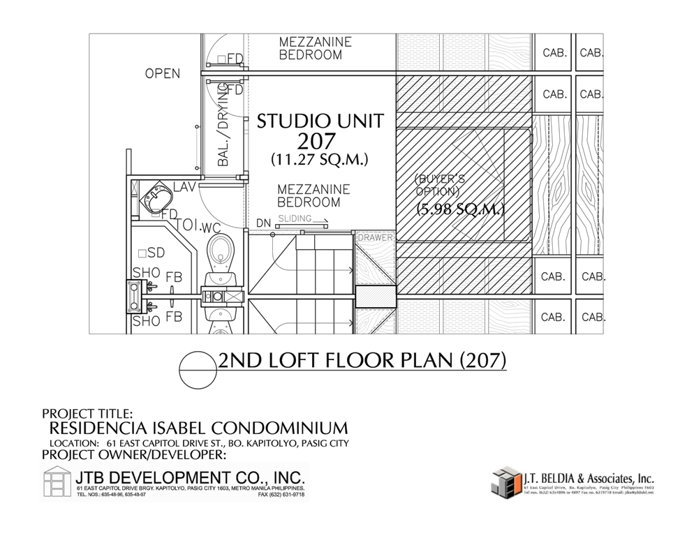 Floor Plan - 1st Floor - http://www.renttoown.ph