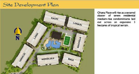 Ohana Place DMCI Las Pinas - Site Plan
