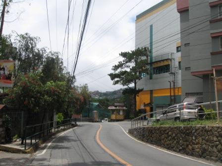 Accessed road to housing site  from Naguilan cor Asin Road