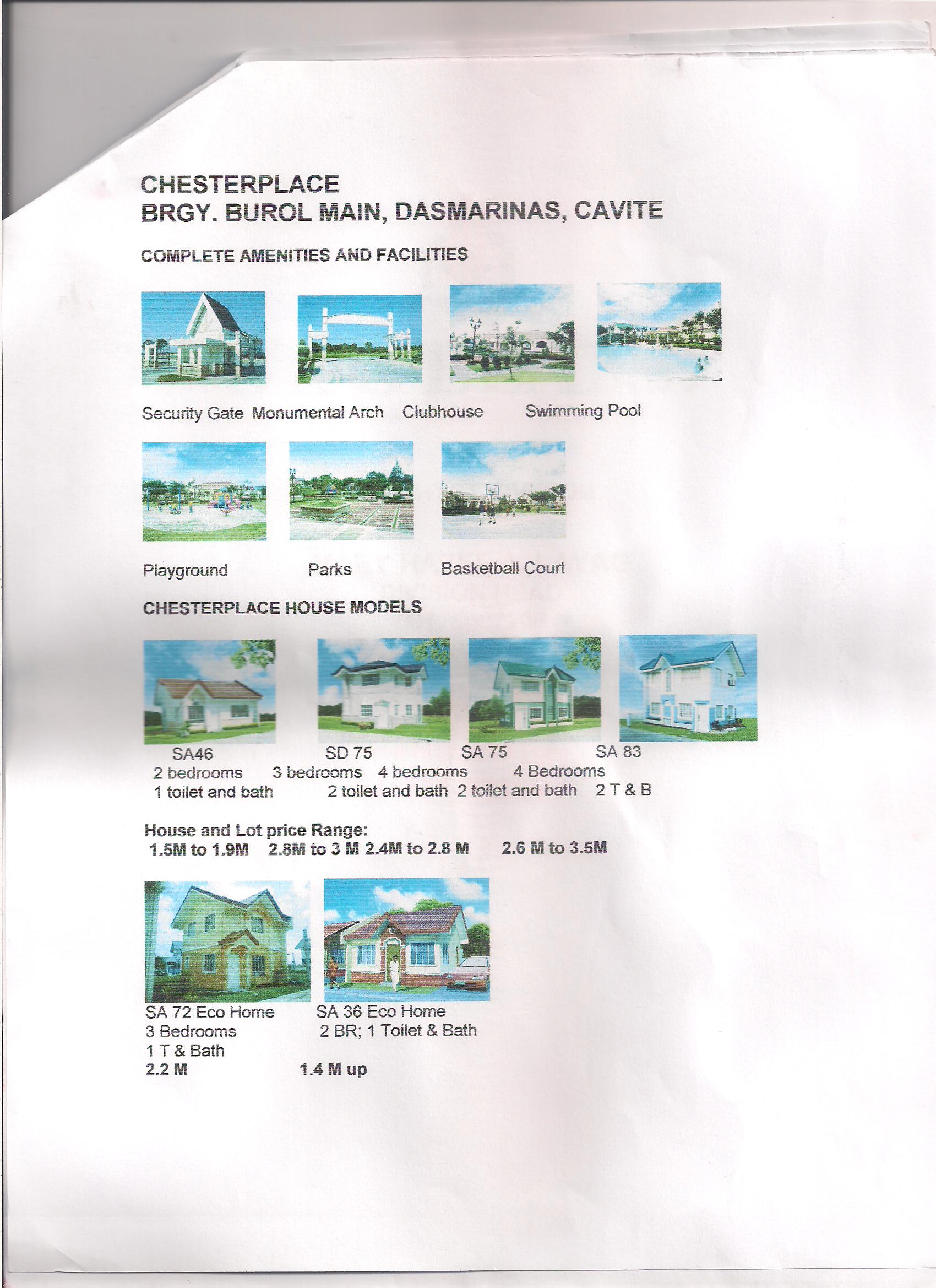 FOR SALE: House Cavite > Bacoor