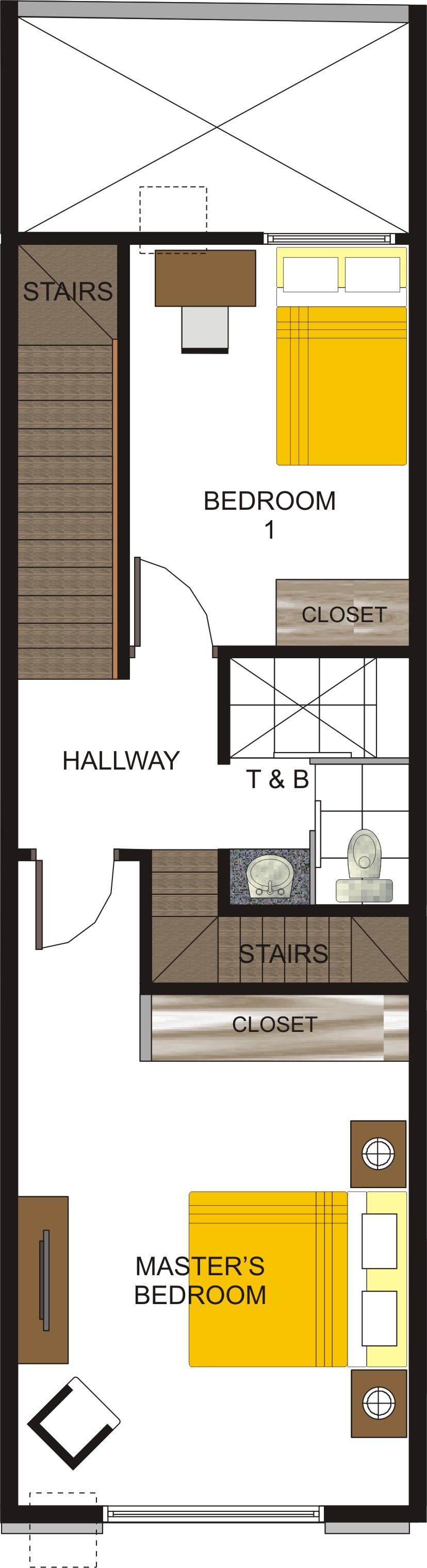 Unit D 2 floor