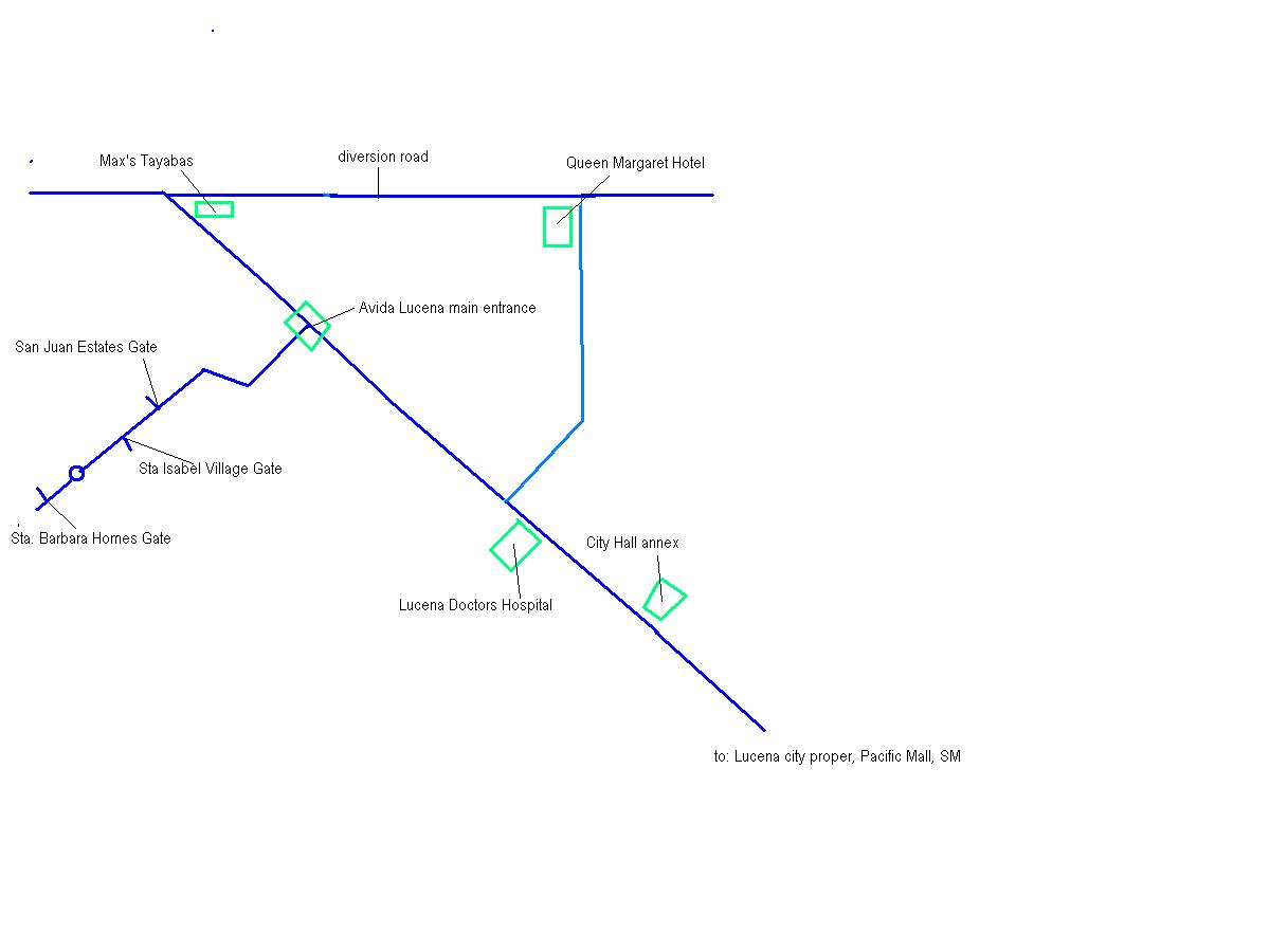 Avida Lucena location map