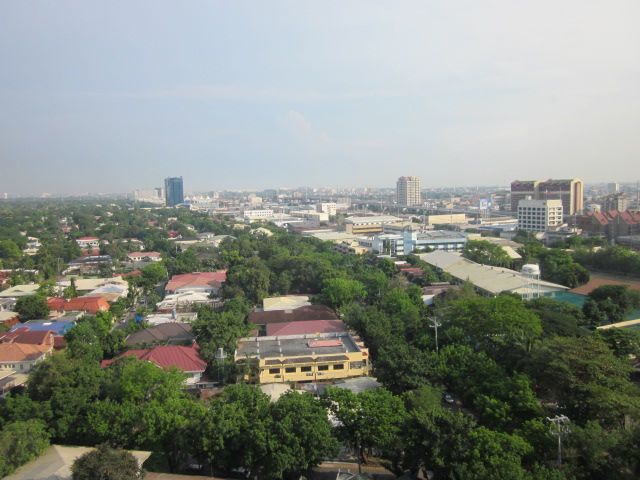 Columns Legazpi Tower view