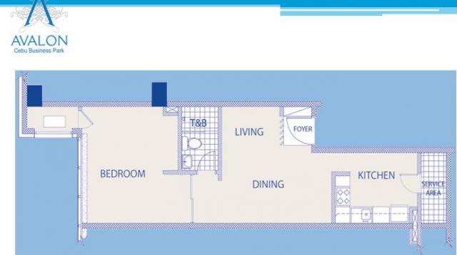 1 BEDROOM FLOOR PLAN