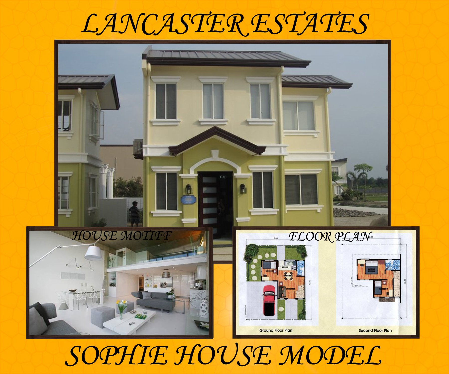 SOPHIE has 3br 12K monthly near BACLARAN LANCASTER ESTATES SOPHIE SINGLE DETACHED HOUSE Alapan, Imus, Cavite  *Floor Area: 52sqm *Lot Area: 80sqm  **************************************************  HOUSE FINISHES * Steel casement window * Plain cement fi