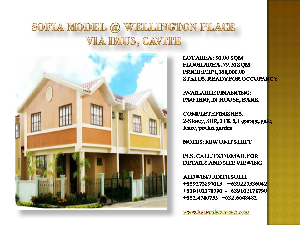 FOR SALE: Apartment / Condo / Townhouse Cavite > Imus