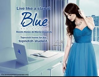 Blue residences@katipunan Ave. Q.C.