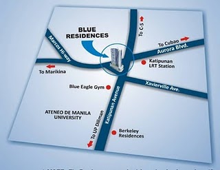 Vicinity map of Blue Res.
