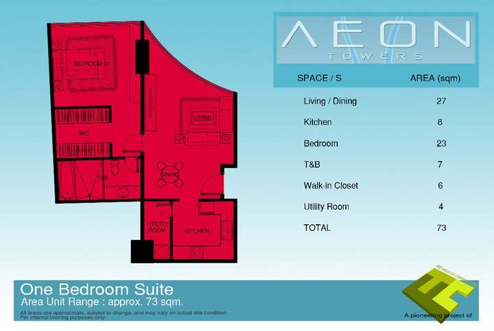 1 bedroom studio suite at aeon towers davao city