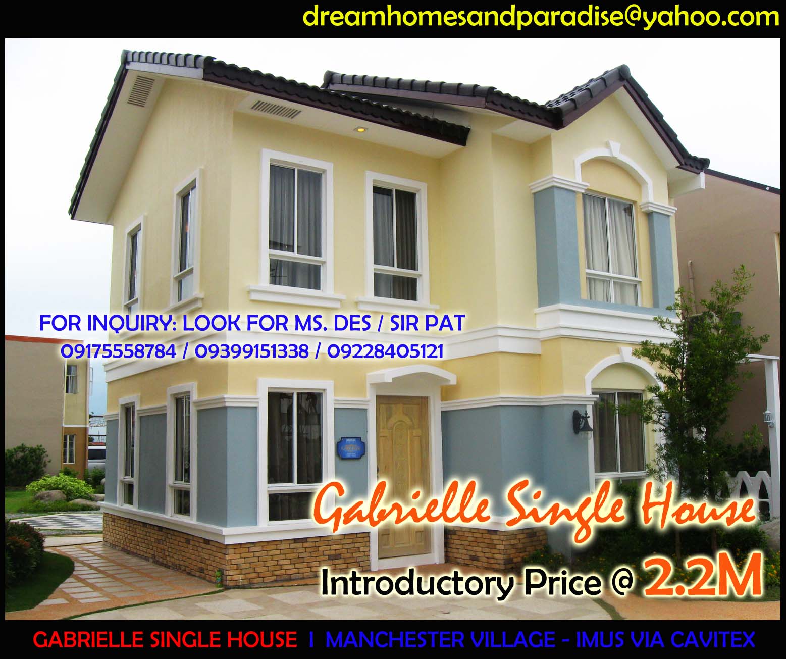 GABRIELLE SINGLE HOUSE 15 MINS TO MOA FOR ONLY 18K MONTHLY