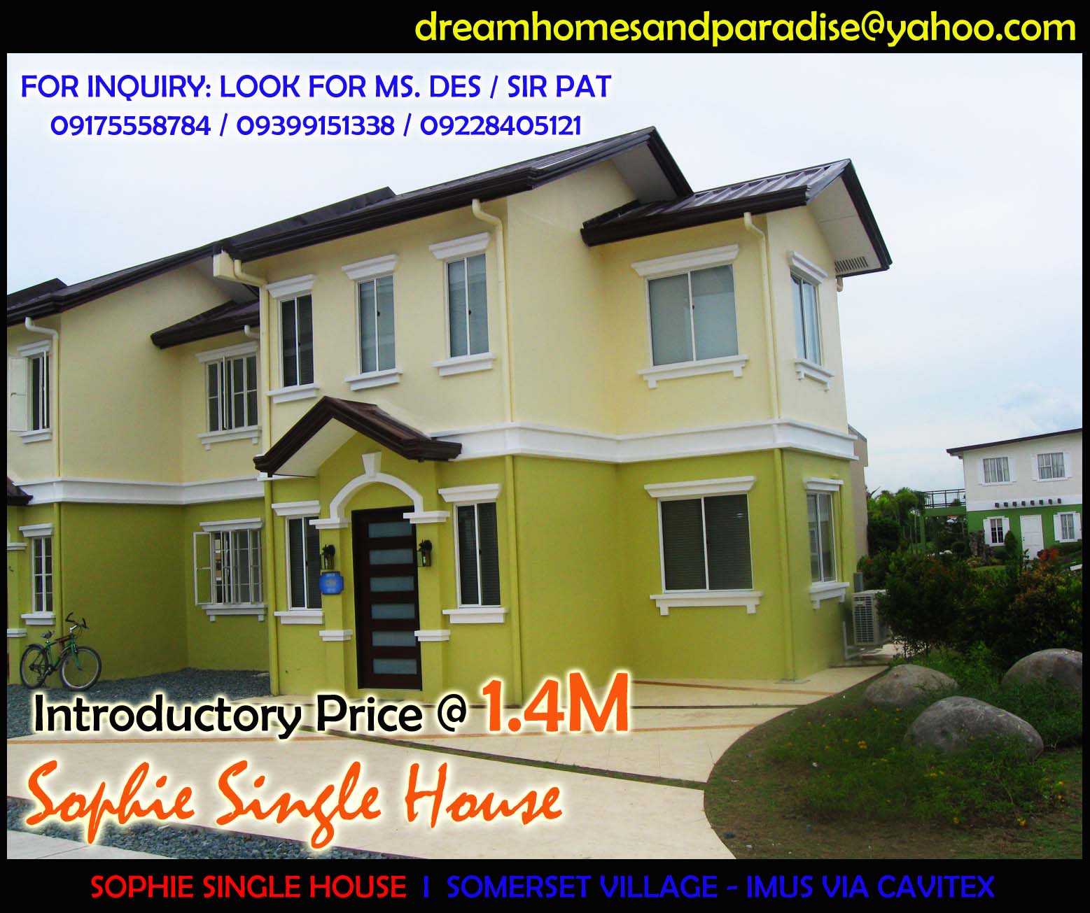 SOPHIE SINGLE HOUSE 15 MINS TO AIRPORT FOR ONLY 10K MONTHLY