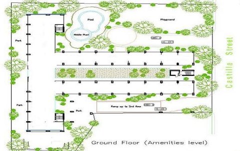 One Castilla Place DMCI Valencia Hilla New Manila QC Site Plan