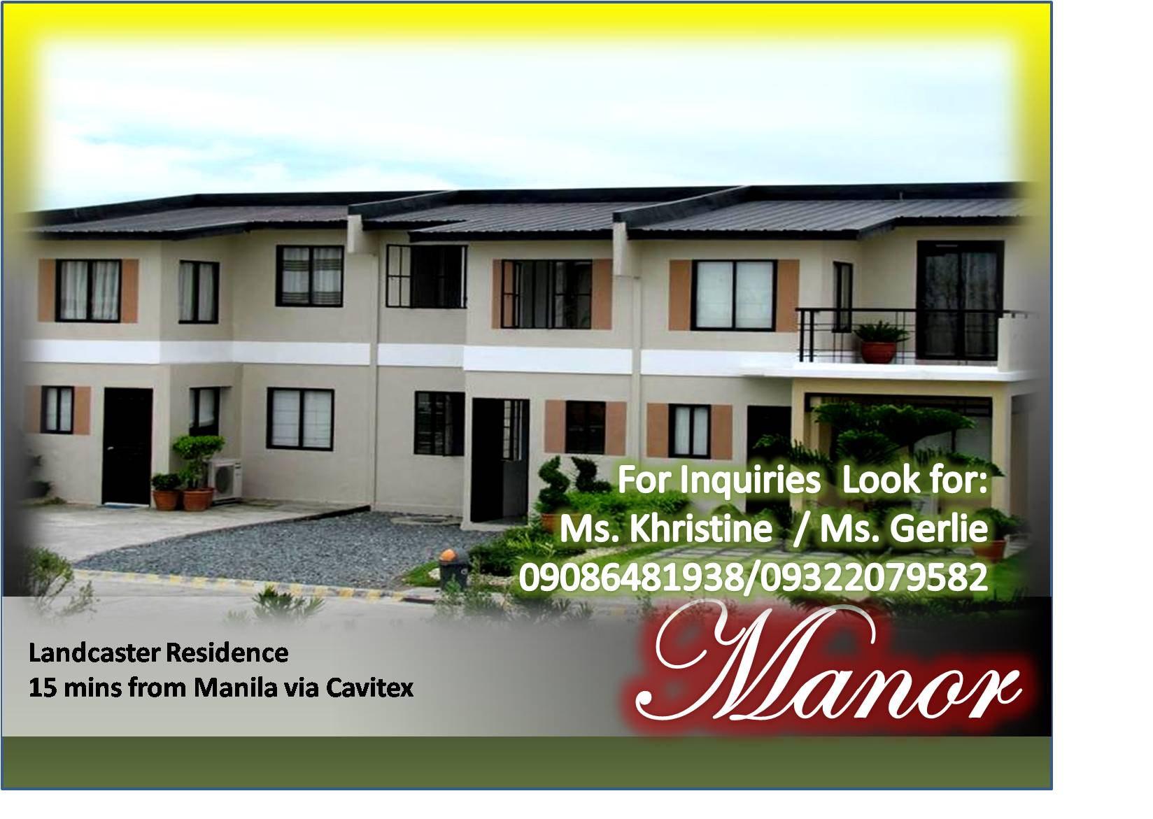 Manor Affordable Townhouse