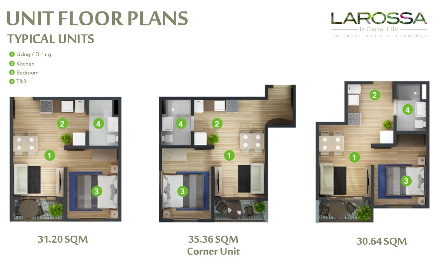 Typical unit floorplan