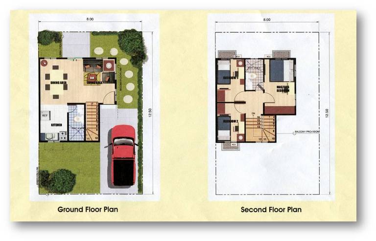 Margaret Single attached model floor plan