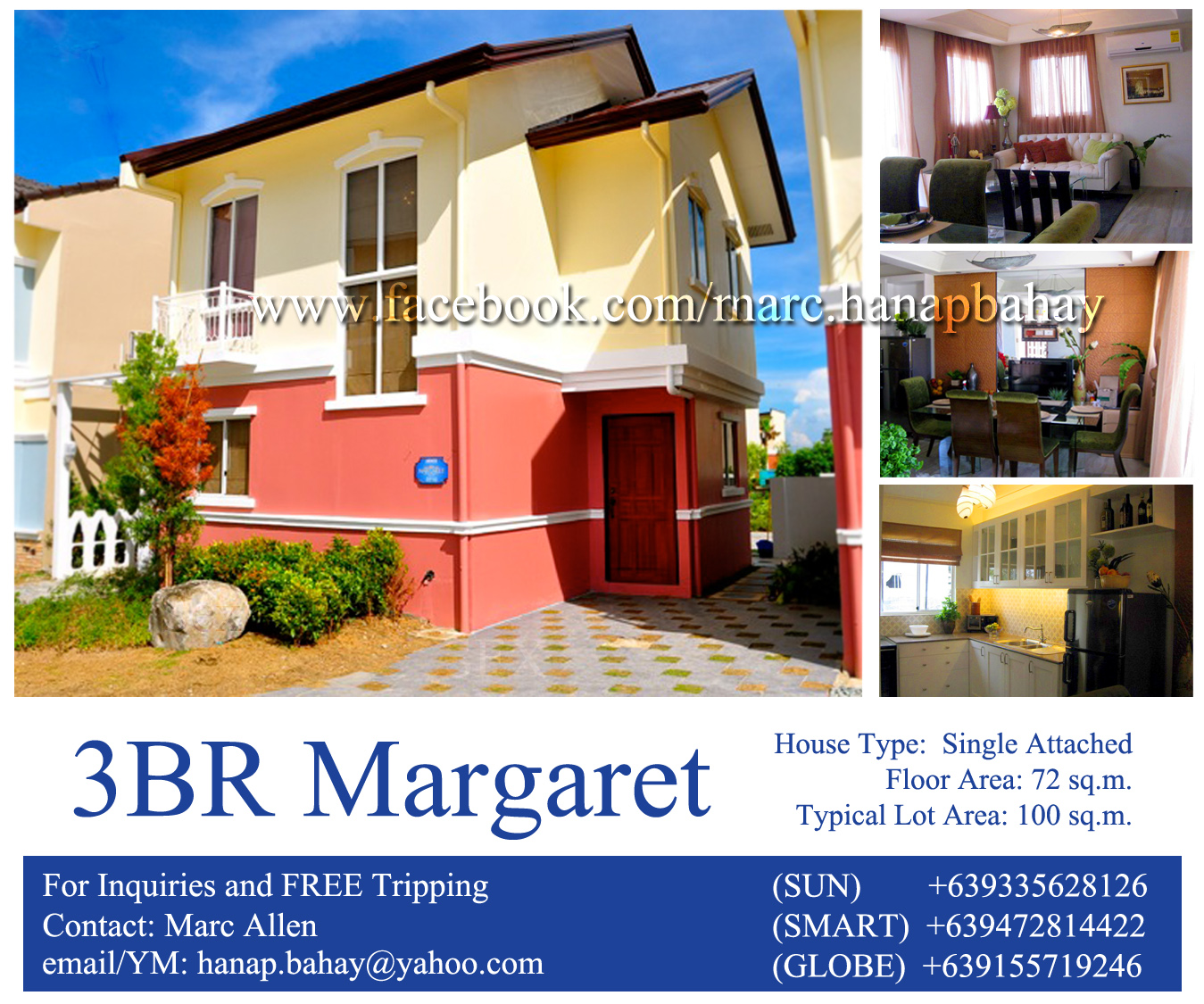 Affordable house and lot for Sale. Margaret at Lancaster Estates