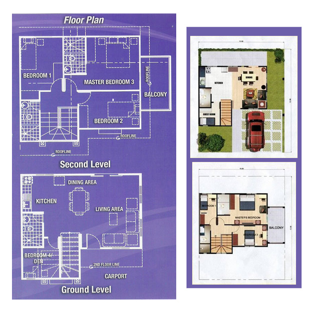 Affordable house and lot for Sale. Alexandra Floor Plan