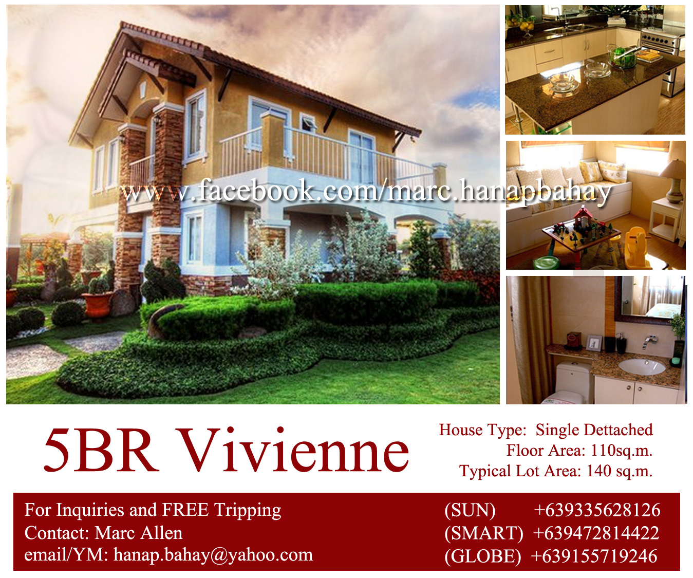 Affordable house and lot for Sale Along Daang Hari. Vivienne at Bellefort Estates