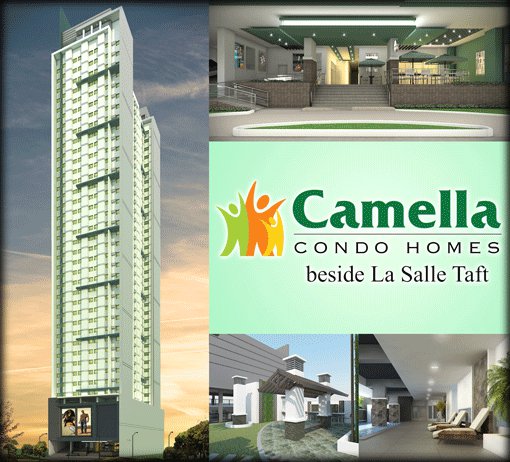 Camella condo beside La Salle Taft