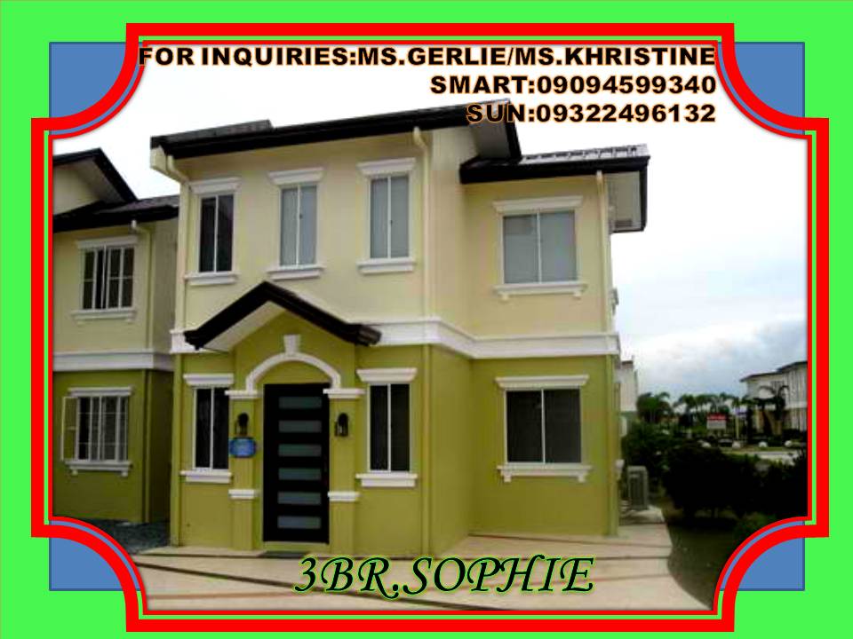 SOPHIE 2STOREY HOUSE-3ROOMS,2TB-NEAR MOA VIA CAVITEX