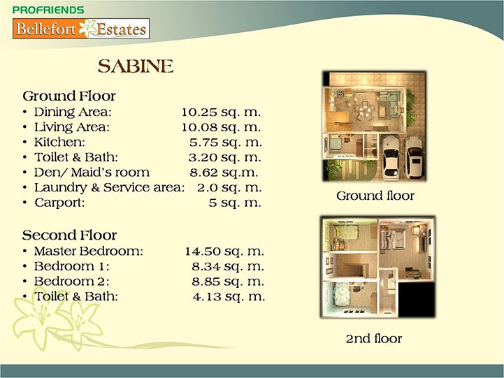 Sabine Floor Plan