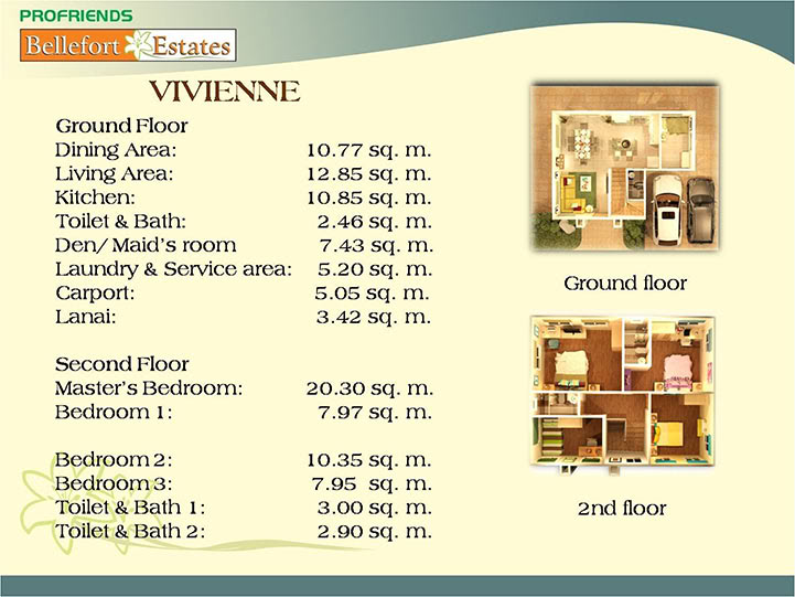 Vivienne Floor Plan