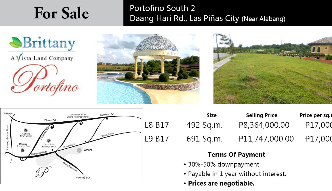 FOR SALE: Lot / Land / Farm Manila Metropolitan Area > Las Pinas