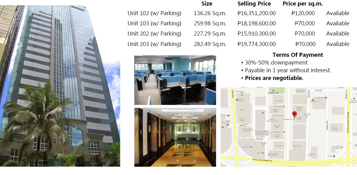 FOR SALE: Office / Commercial / Industrial Manila Metropolitan Area > Pasig