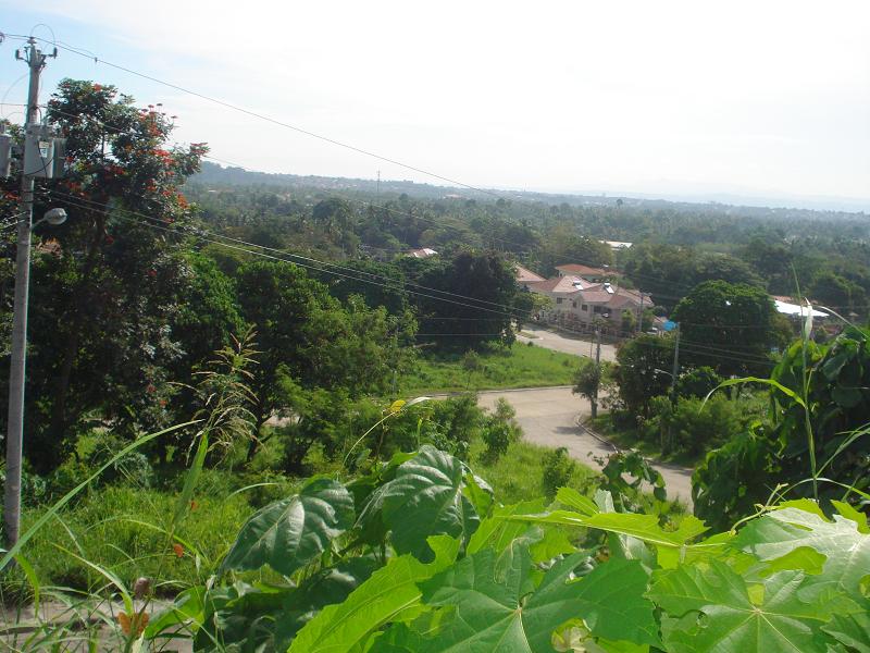 overlooking Davao City and the gulf