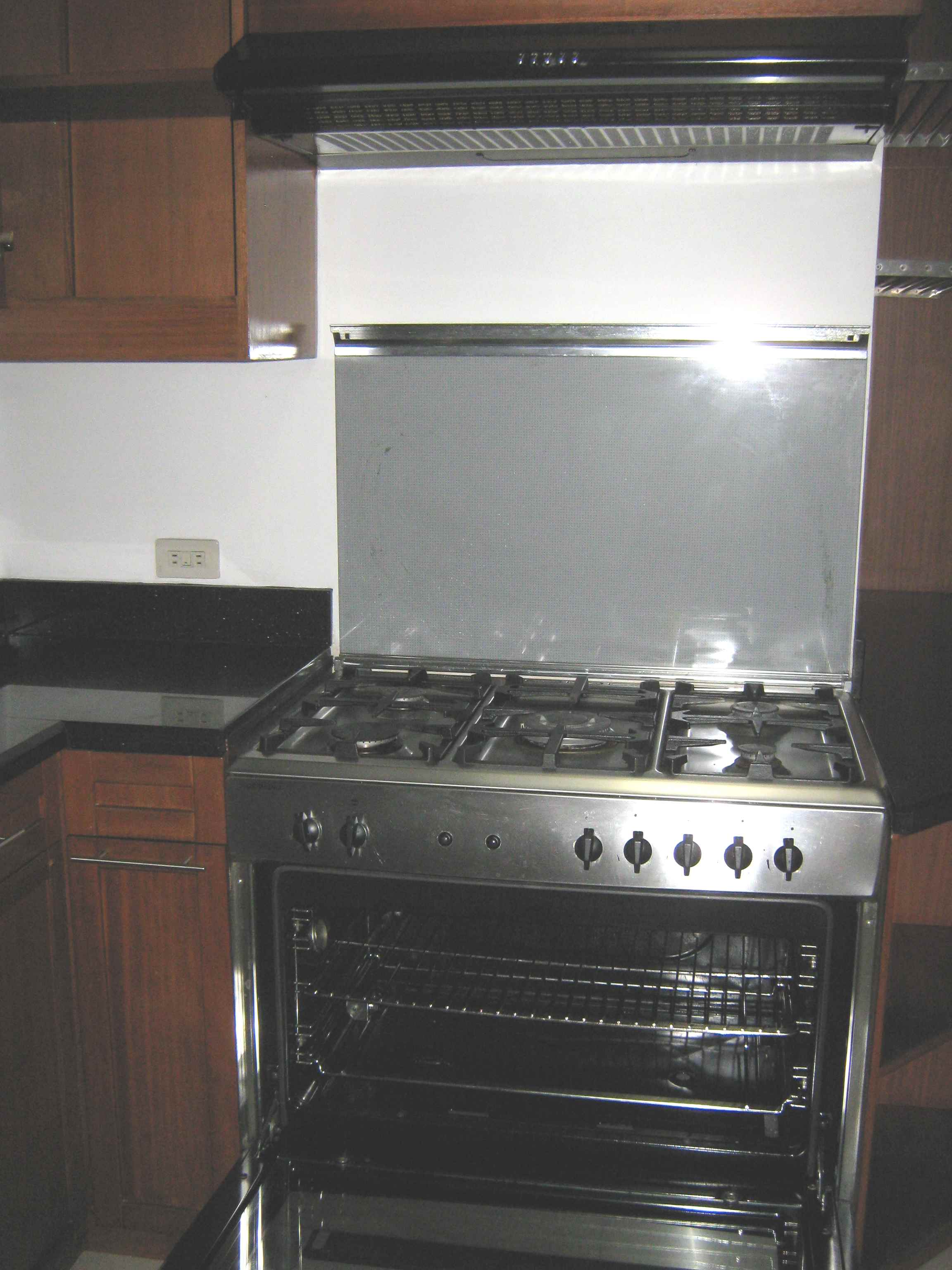 5-burner La Germania gas range