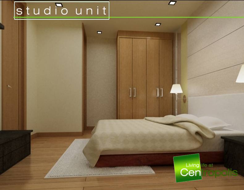 Studio unit 25.92 sq.m