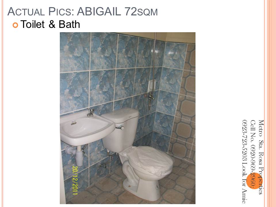 Abigail Model 72sqm Toilet&Bath