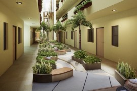 Landscaped Atrium