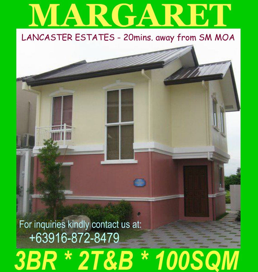 RENT TO OWN MARGARET HOME 3BR near MOA mo. contact me @ 0916-8728479