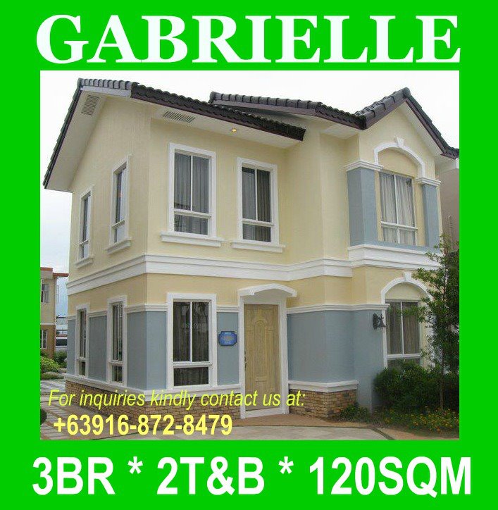 3BEDROOMS Near Pasay GABRIELLE-120sqm  model house contact : 0916-8728479