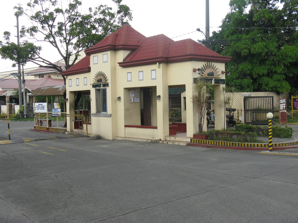 Wide Main Gate along National Road