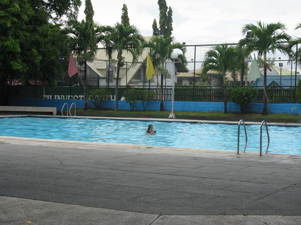 Large swimming pool