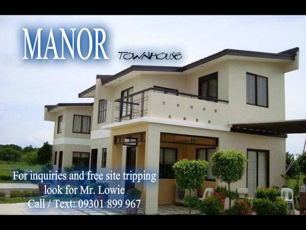 MANOR townhouse 7k per mo. contact 09301899967