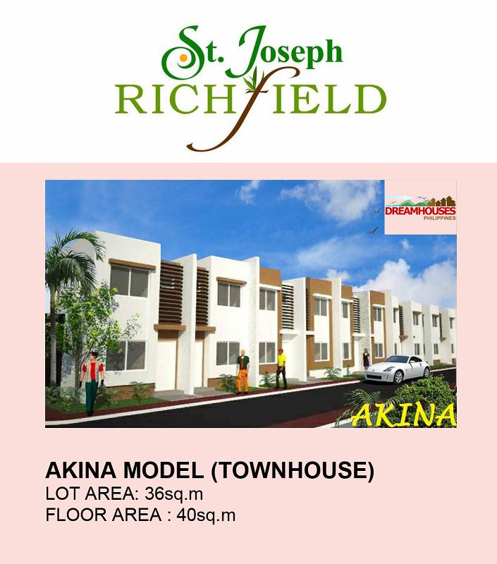 HOUSE & LOT FOR SALE- Akina Townhouse 