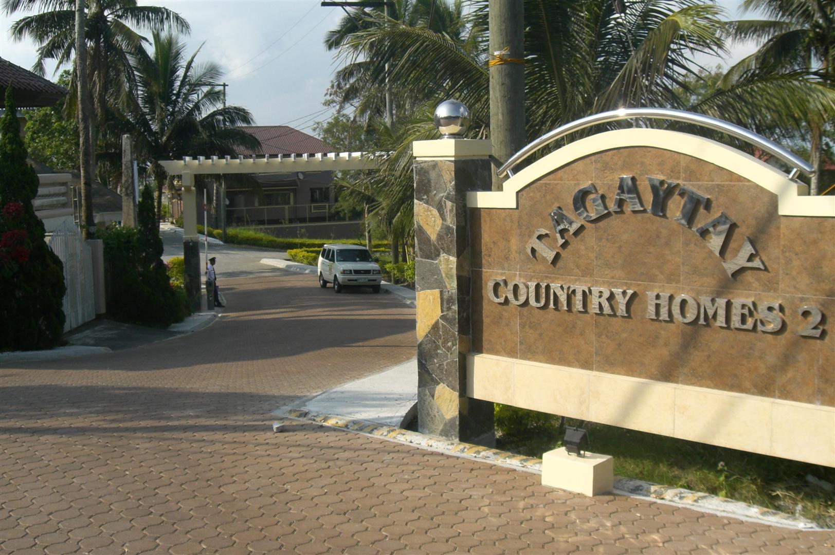Tagaytay Country Homes 2 Entrance