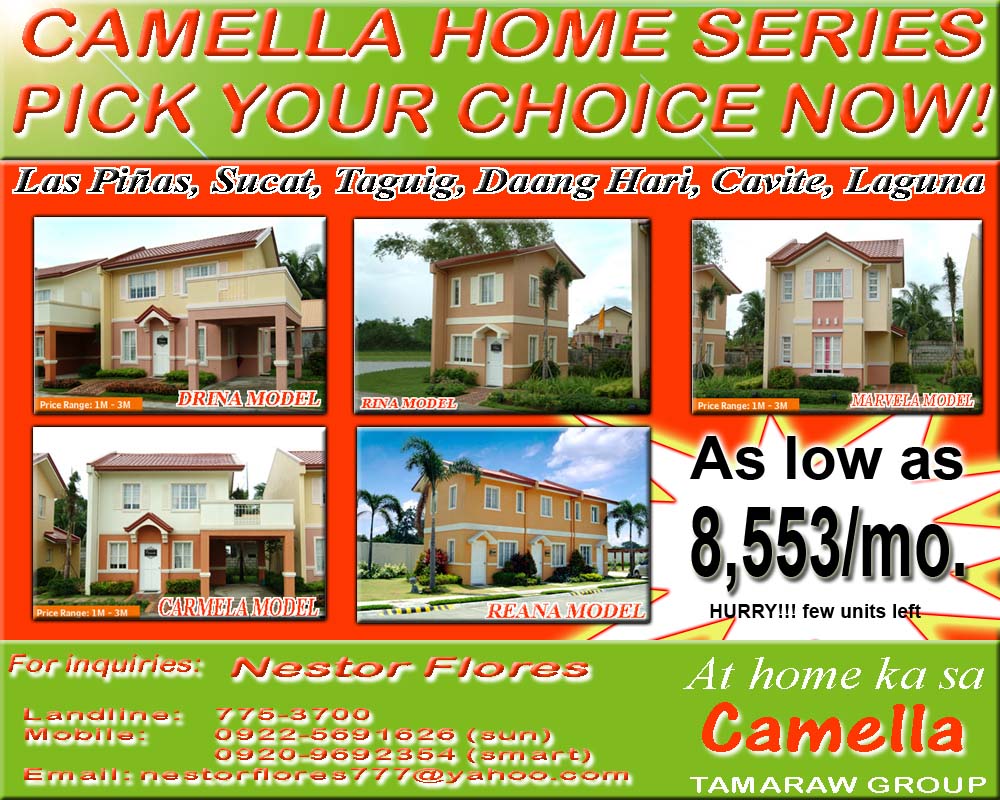 RENT TO OWN: Apartment / Condo / Townhouse Cavite > Bacoor