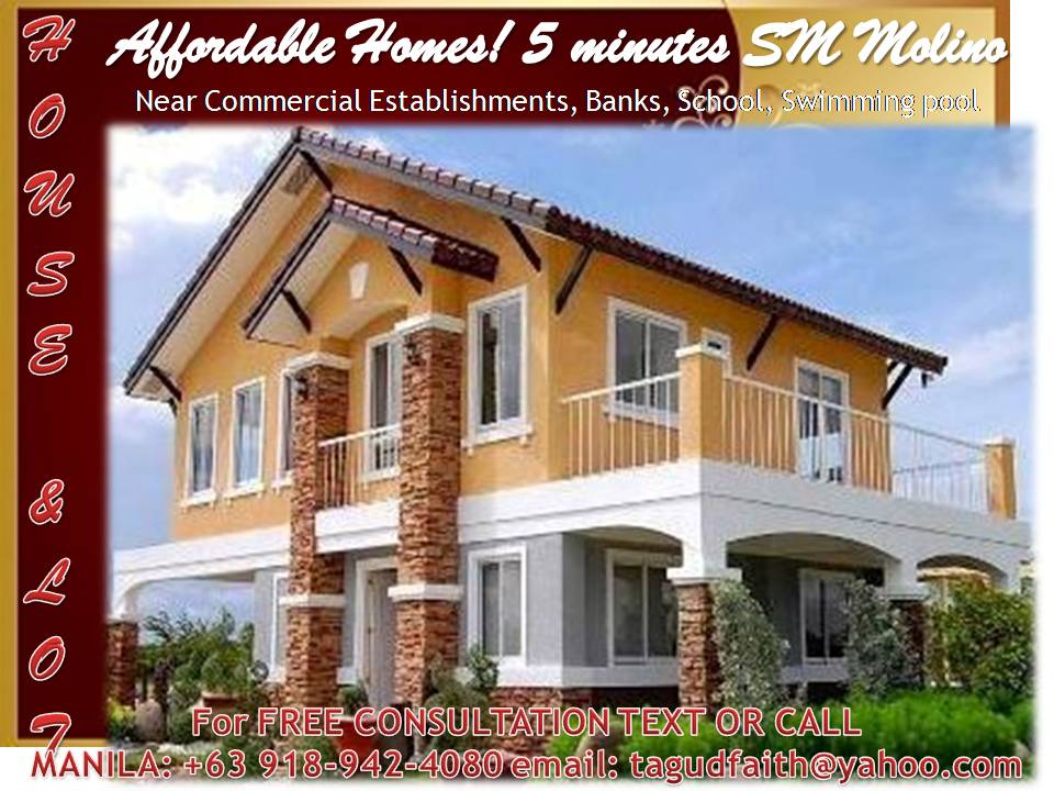 Near SM Molino and Alabang 5BED 4CR VIVIENNE HOUSE