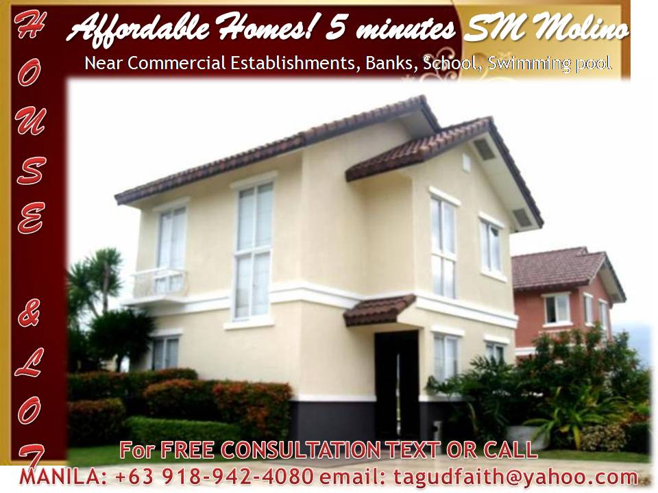 Near SM Molino and Alabang 3BED 2CR CHARLOTTE HOUSE