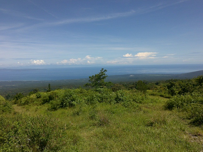 Fantastic overlooking view of Davao City and the gulf